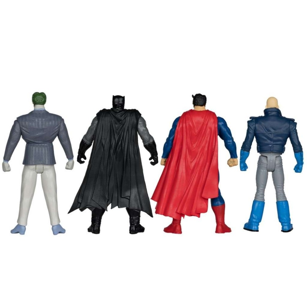 MC FARLANE DC DIRECT THE DARK KNIGHT RETURNS 4-PACK PVC 8CM MINI FIGURES
