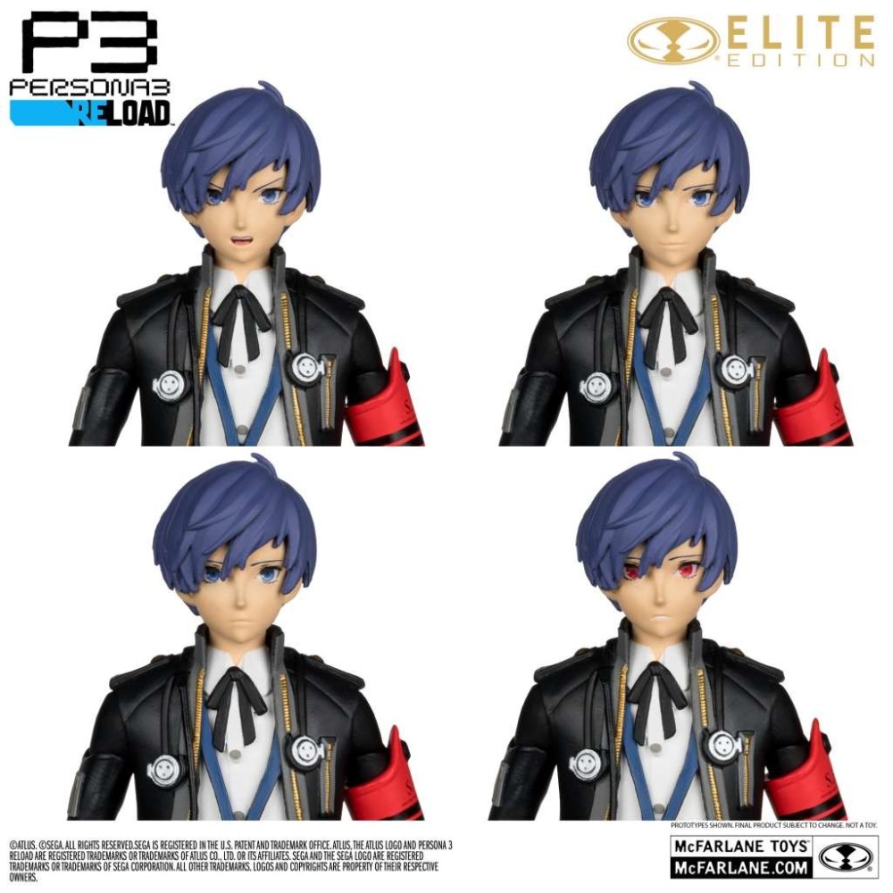 PERSONA 3 RELOAD THE PROTAGONIST ELITE EDITION ACTION FIGURE MC FARLANE