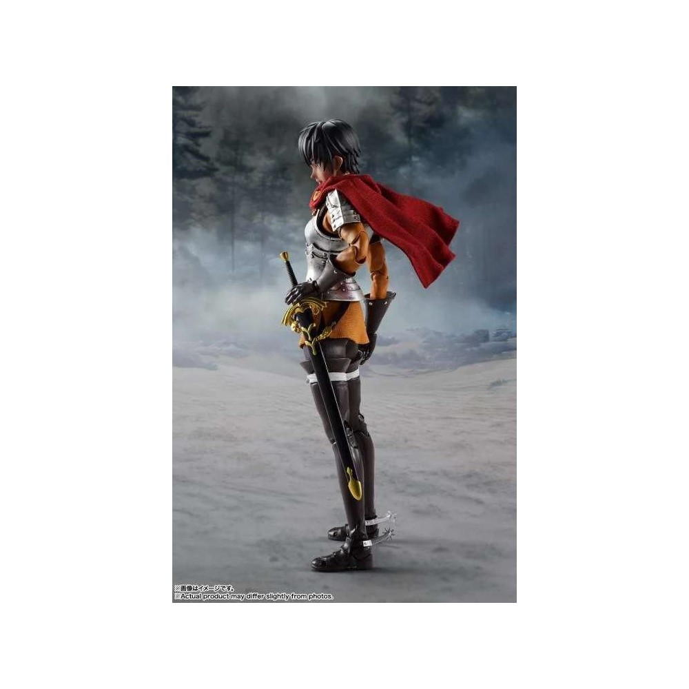 BANDAI BERSERK CASKA BAND OF THE HAWK S.H. FIGUARTS SERIES PVC ACTION FIGURE