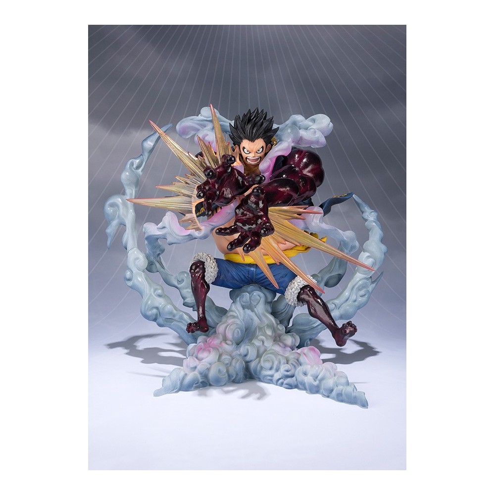 BANDAI ONE PIECE ZERO LUFFY GEAR 4 EXTRA BATTLE REISSUE FIGUARTS ZERO FIGURE