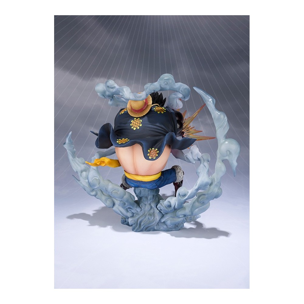 BANDAI ONE PIECE ZERO LUFFY GEAR 4 EXTRA BATTLE REISSUE FIGUARTS ZERO FIGURE