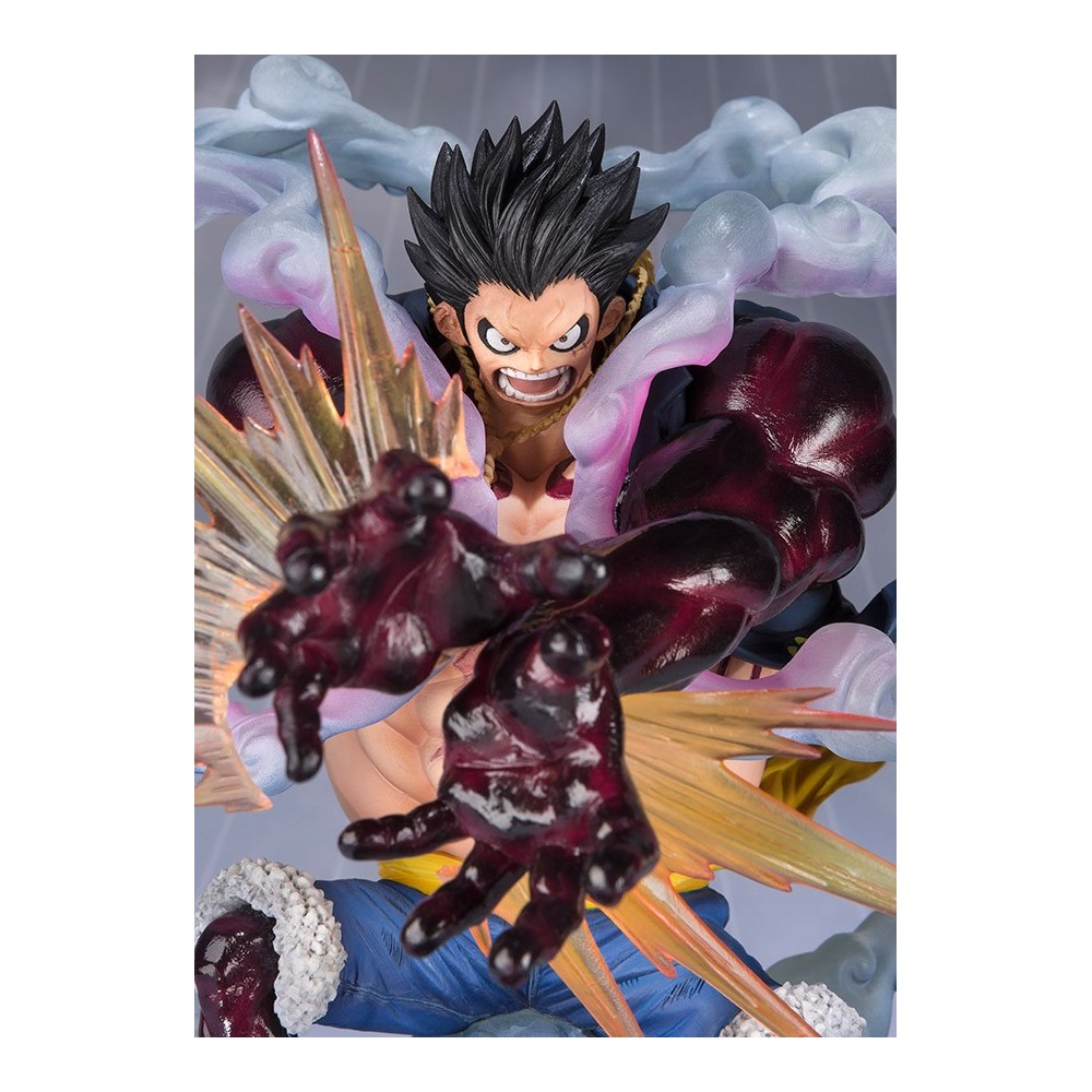 BANDAI ONE PIECE ZERO LUFFY GEAR 4 EXTRA BATTLE REISSUE FIGUARTS ZERO FIGURE