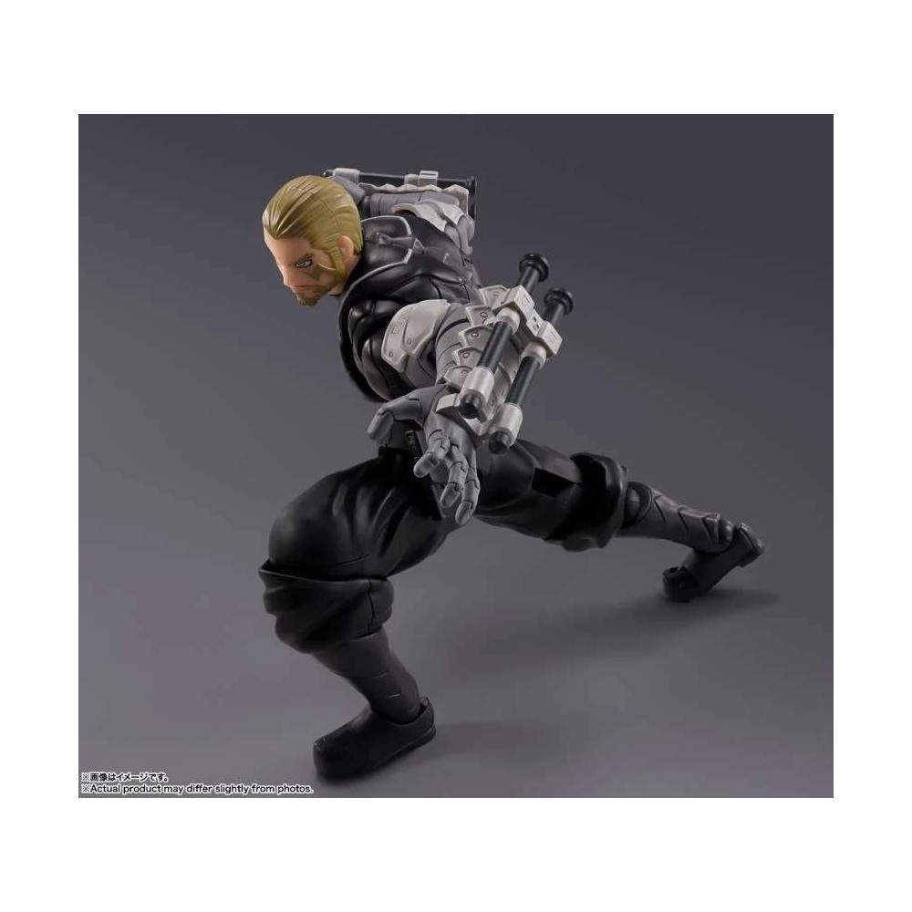 BANDAI KAIJU NO.8 SH FIGUARTS ISAO SHINOMIYA PVC ACTION FIGURE