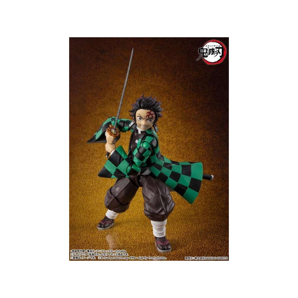 DEMON SLAYER TANJIRO KAMADO FINAL BATTLE IN THE INFINITY CASTLE S.H. FIGUARTS ACTION FIGURE BANDAI