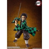 BANDAI DEMON SLAYER TANJIRO KAMADO FINAL BATTLE IN THE INFINITY CASTLE VERSION S.H. FIGUARTS PVC ACTION FIGURE