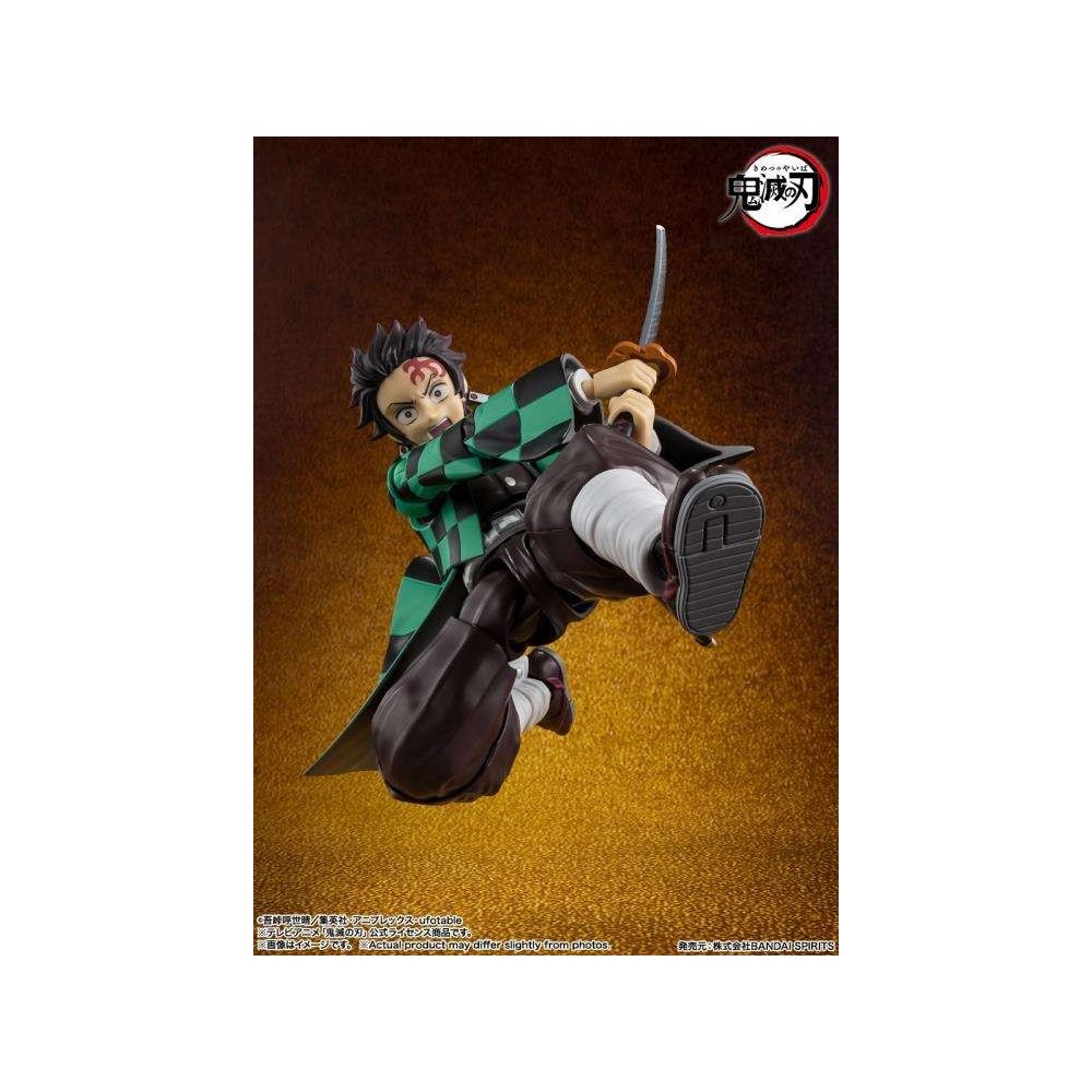 DEMON SLAYER TANJIRO KAMADO FINAL BATTLE IN THE INFINITY CASTLE S.H. FIGUARTS ACTION FIGURE BANDAI