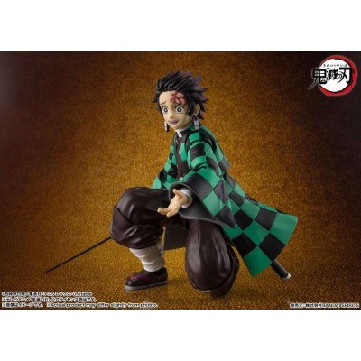 BANDAI DEMON SLAYER TANJIRO KAMADO FINAL BATTLE IN THE INFINITY CASTLE VERSION S.H. FIGUARTS PVC ACTION FIGURE