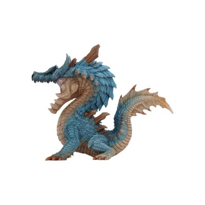 CAPCOM MONSTER HUNTER LAGIACRUS SOFVI STATUE FIGURE