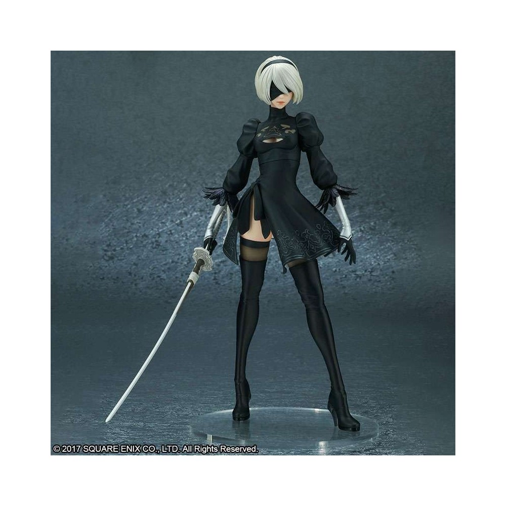 SQUARE ENIX NIER AUTOMATA YORHA 2 B B2 DELUXE PVC ACTION FIGURE