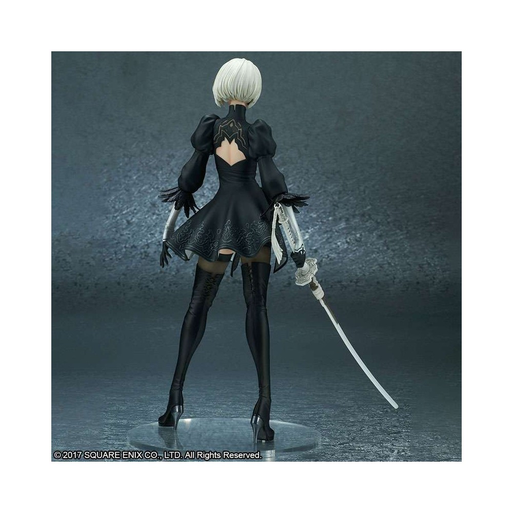 SQUARE ENIX NIER AUTOMATA YORHA 2 B B2 DELUXE PVC ACTION FIGURE