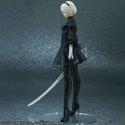SQUARE ENIX NIER AUTOMATA YORHA 2 B B2 DELUXE PVC ACTION FIGURE