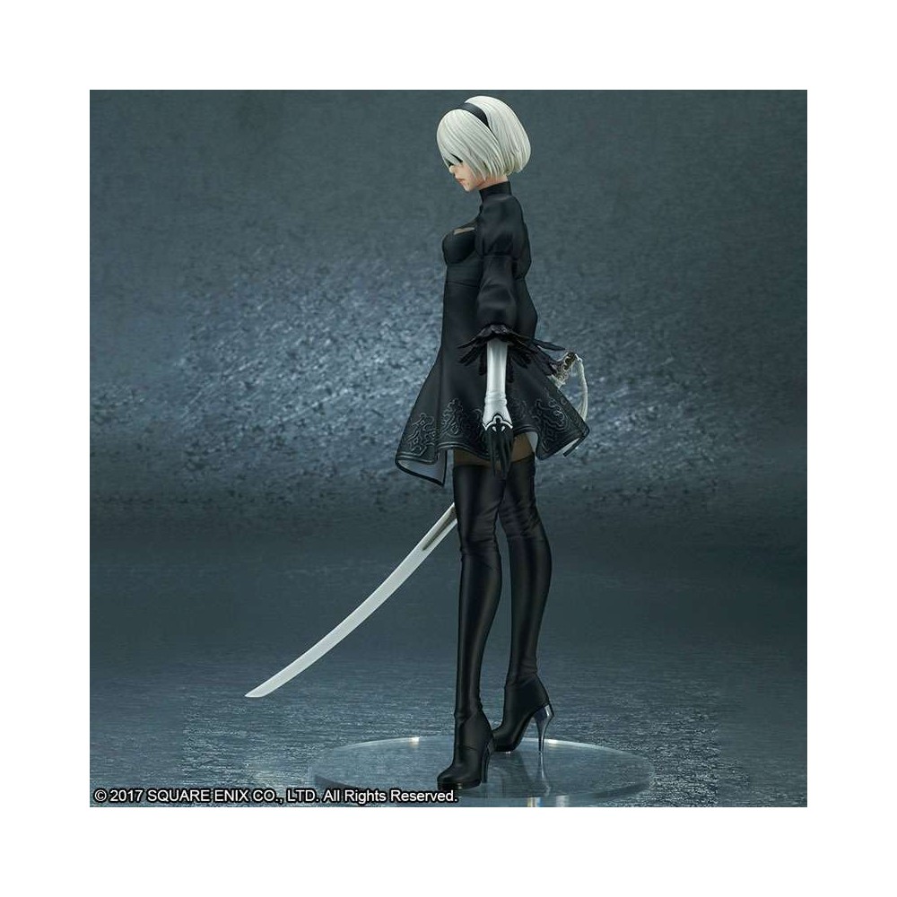 SQUARE ENIX NIER AUTOMATA YORHA 2 B B2 DELUXE PVC ACTION FIGURE