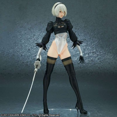 SQUARE ENIX NIER AUTOMATA YORHA 2 B B2 DELUXE PVC ACTION FIGURE