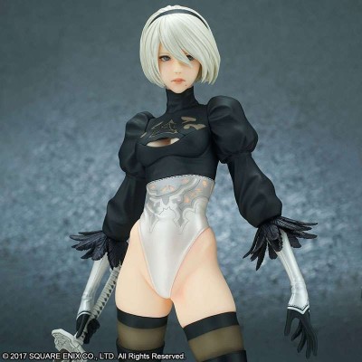 SQUARE ENIX NIER AUTOMATA YORHA 2 B B2 DELUXE PVC ACTION FIGURE