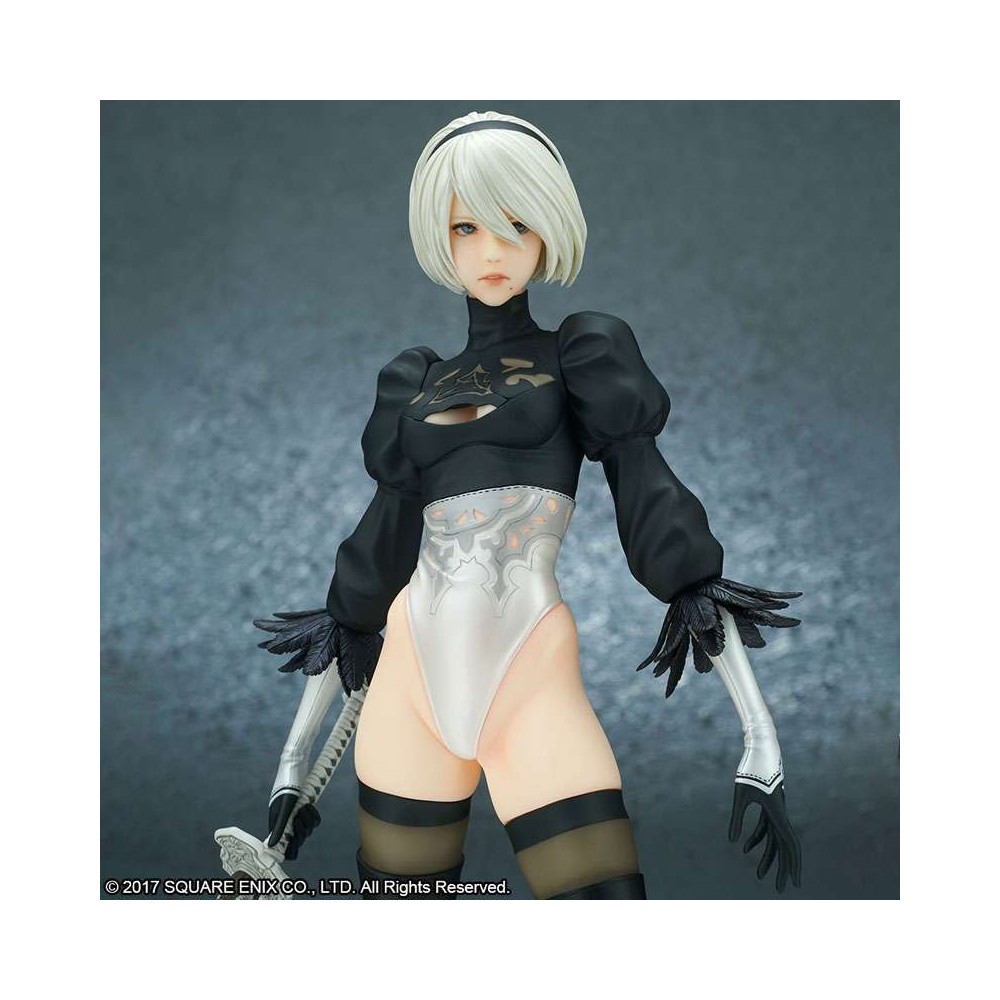 SQUARE ENIX NIER AUTOMATA YORHA 2 B B2 DELUXE PVC ACTION FIGURE