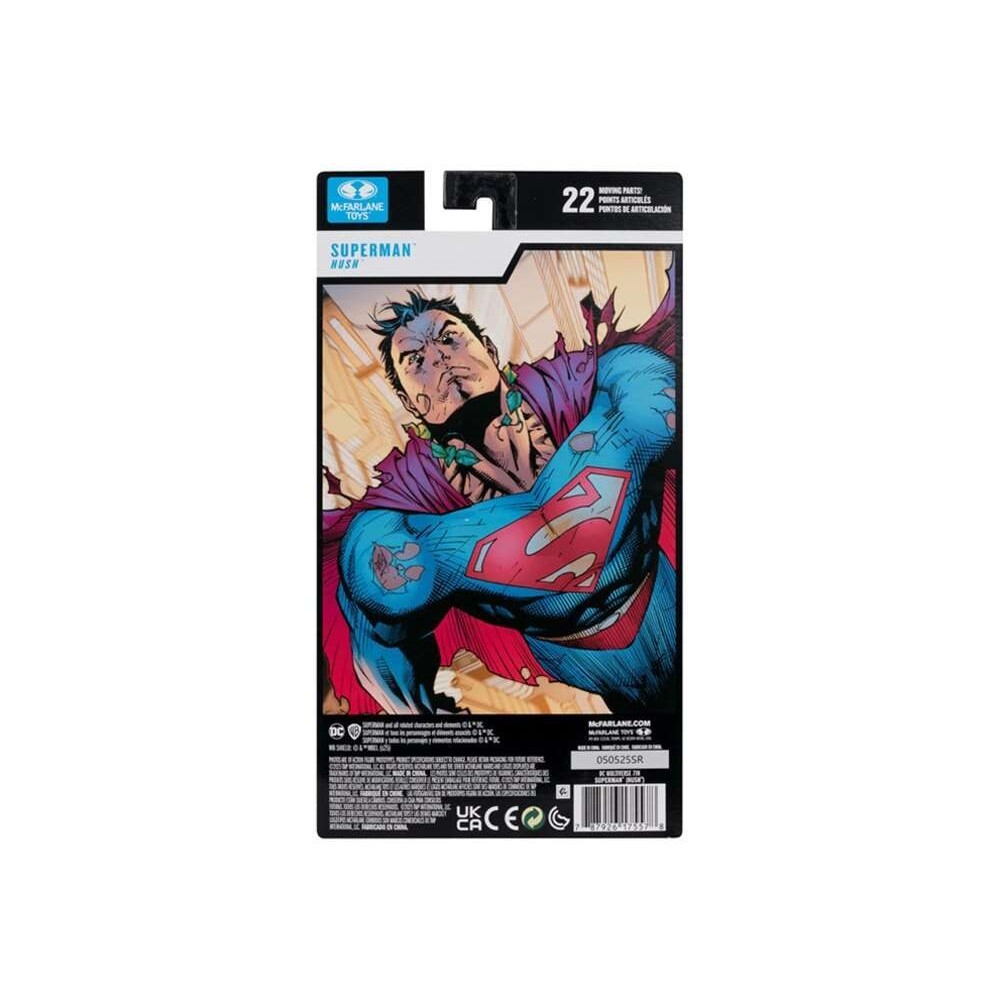 MC FARLANE DC MULTIVERSE SUPERMAN HUSH PVC 18CM ACTION FIGURE
