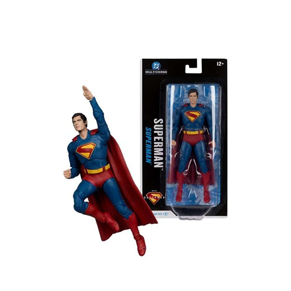 MC FARLANE DC MULTIVERSE SUPERMAN THE MOVIE 2025 PVC 18CM ACTION FIGURE