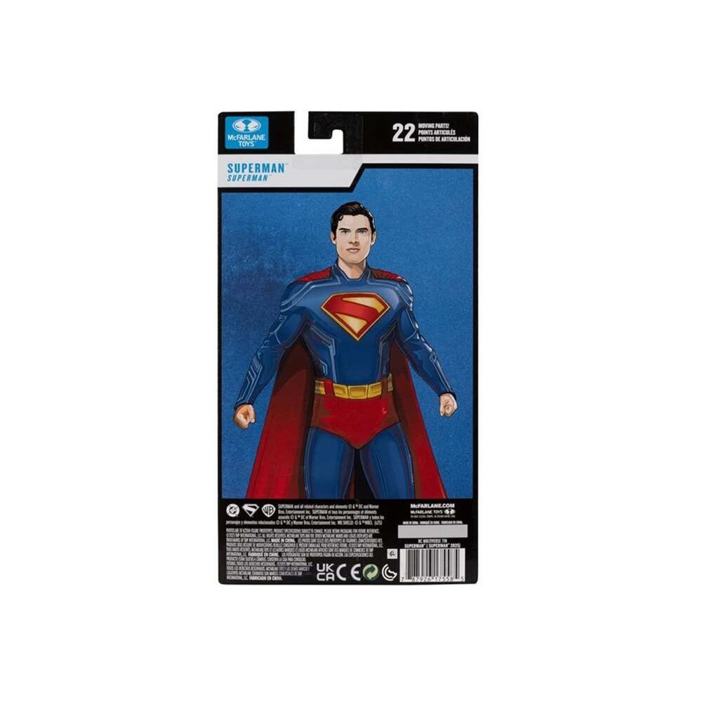 MC FARLANE DC MULTIVERSE SUPERMAN THE MOVIE 2025 PVC 18CM ACTION FIGURE