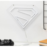 SUPERMAN LOGO LED NEON LIGHT LAMPADA DA MURO PALADONE PRODUCTS