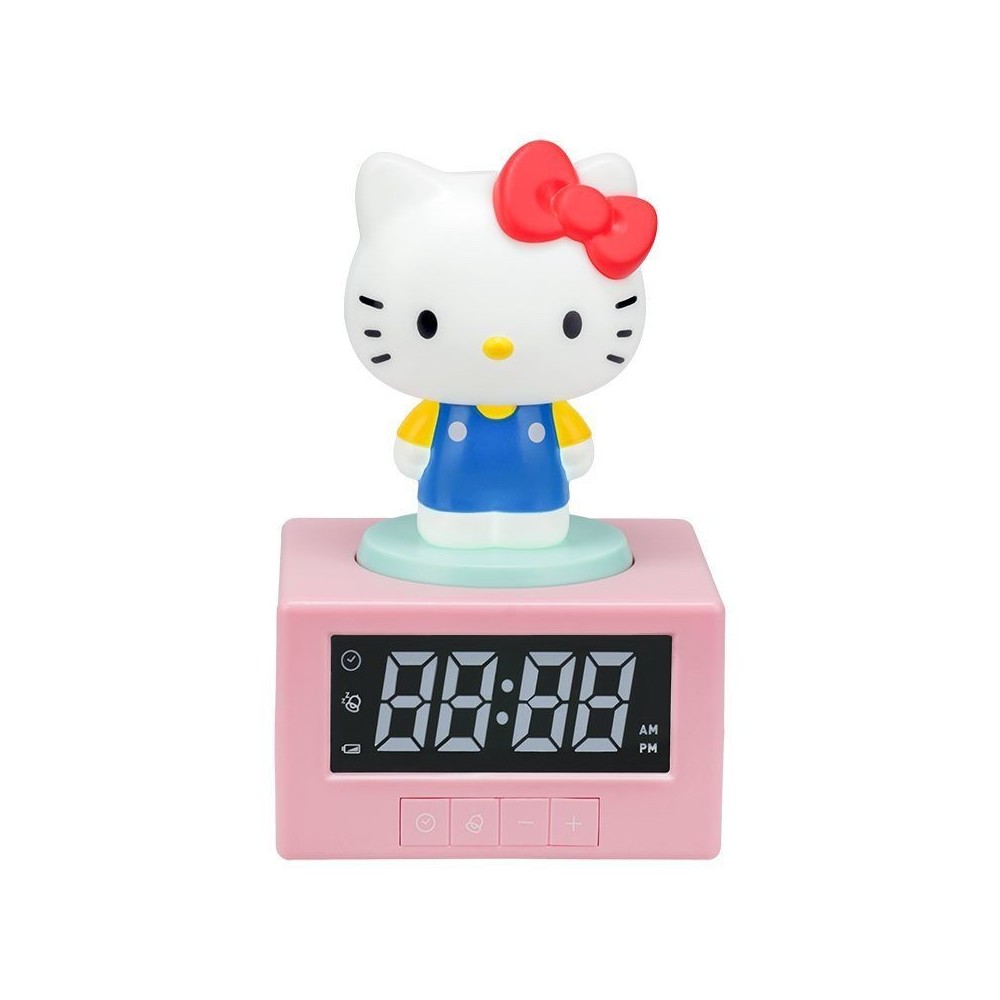 PALADONE PRODUCTS HELLO KITTY ICON ALARM CLOCKS NIGHT LIGHT