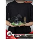 BEAST KINGDOM D-STAGE HOW TO TRAIN YOUR DRAGON TOOTHLESS & HICCUP STATUE FIGURE