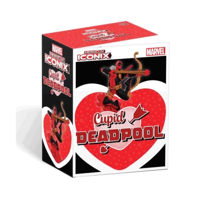 MARVEL COMICS HEROCLIX ICONIX DEADPOOL CUPID MINI FIGURE WIZKIDS
