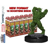 WIZKIDS MARVEL COMICS HEROCLIX SMASH & DESTROY 12 PIECES BOOSTER BRICK FIGURES