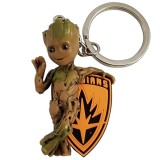 SEMIC GUARDIANS OF THE GALAXY BABY GROOT FIGURE KEYRING KEYCHAIN PORTACHIAVI