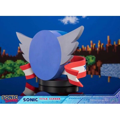 FIRST4FIGURES SONIC THE HEDGEHOG TITLE SCREEN STATUE RESIN FIGURE