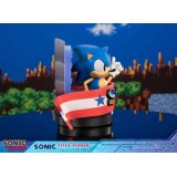 FIRST4FIGURES SONIC THE HEDGEHOG TITLE SCREEN STATUE RESIN FIGURE