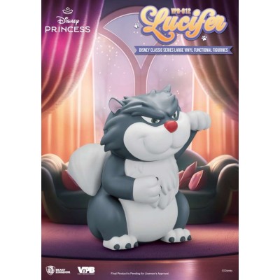 DISNEY PRINCESS LUCIFER LARGE VINYL PIGGY BANK STATUA FIGURE SALVADANAIO BEAST KINGDOM