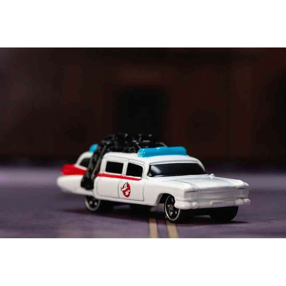 JADA TOYS GHOSTBUSTERS ECTO-1 STAY PUFT DIORAMA NANO SCENE REPLICA