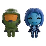 YOUTOOZ HALO MASTER CHIEF AND CORTANA MONITOR BUDDIEZ VINYL FIGURES