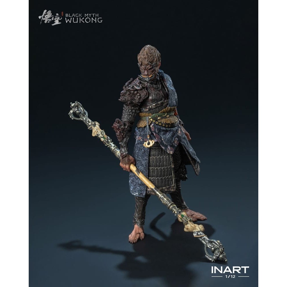 QUEEN STUDIOS COLLECTIBLES BLACK MYTH WUKONG THE DESTINED ONE DELUXE 1/12 SCALE PVC ACTION FIGURE