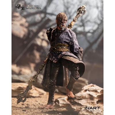 BLACK MYTH WUKONG THE DESTINED ONE DELUXE ACTION FIGURE QUEEN STUDIOS COLLECTIBLES