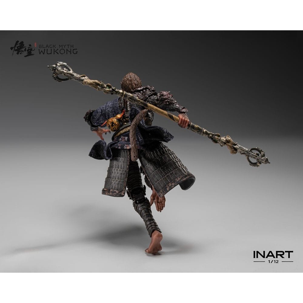 QUEEN STUDIOS COLLECTIBLES BLACK MYTH WUKONG THE DESTINED ONE STANDARD VERSION 1/12 SCALE PVC ACTION FIGURE