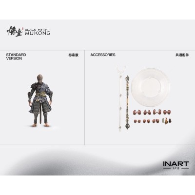 BLACK MYTH WUKONG THE DESTINED ONE STANDARD ACTION FIGURE QUEEN STUDIOS COLLECTIBLES