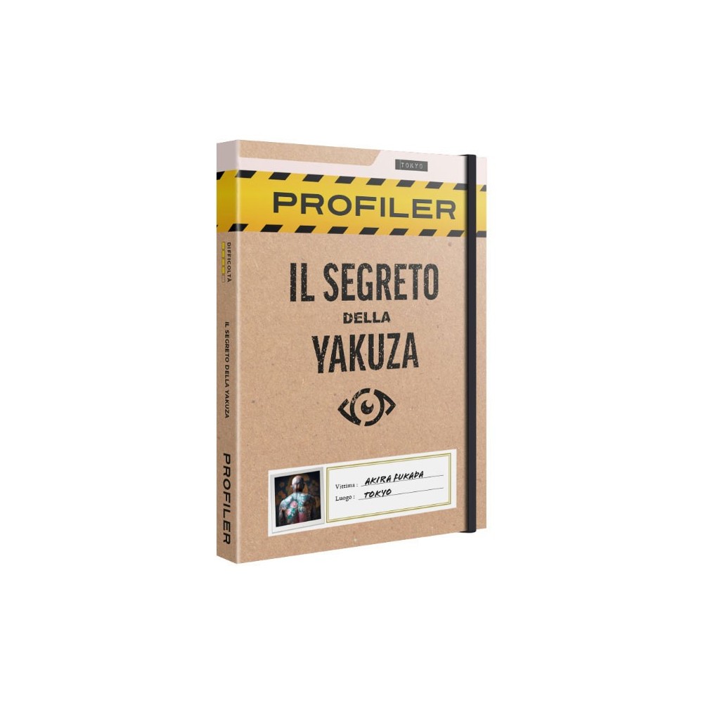 PROFILER IL SEGRETO DELLA YAKUZA - GIOCO DA TAVOLO ITALIANO MS EDIZIONI
