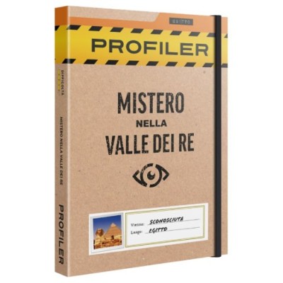 MS EDIZIONI PROFILER MISTERO NELLA VALLE DEI RE - ITALIAN BOARDGAME