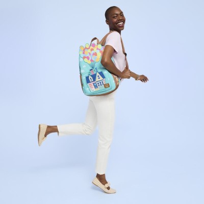 LOUNGEFLY DISNEY PIXAR UP ALL OVER PRINT NYOL FULL SIZE BACKPACK
