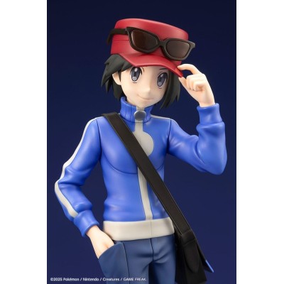 POKEMON CALEM & FROAKIE ARTFXJ STATUA 1/8 FIGURE KOTOBUKIYA