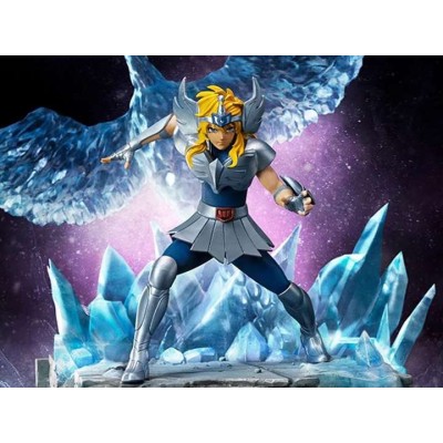 SAINT SEIYA CYGNUS HYOGA ART SCALE DELUXE 1/10 STATUA FIGURE IRON STUDIOS