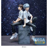 REBUILD OF EVANGELION SHINJI E KAWORU LUMINASTA SHINJI STATUA FIGURE SEGA GOODS