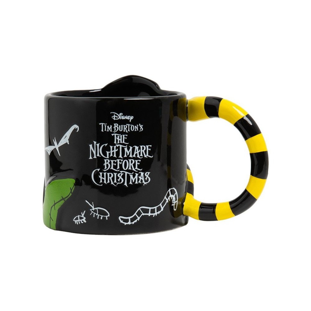 PALADONE PRODUCTS THE NIGHTMARE BEFORE CHRISTMAS OOGIE BOOGIE GLOW IN THE DARK 3D MUG 400ML