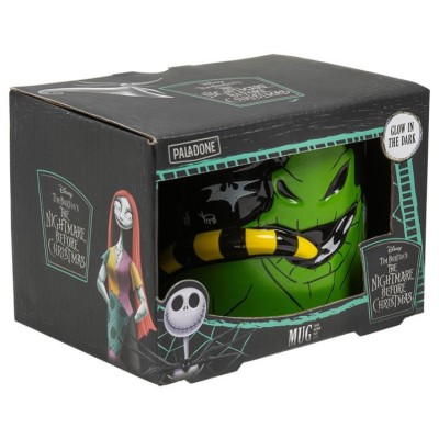 THE NIGHTMARE BEFORE CHRISTMAS OOGIE BOOGIE GLOW IN THE DARK TAZZA 3D 400ML PALADONE PRODUCTS