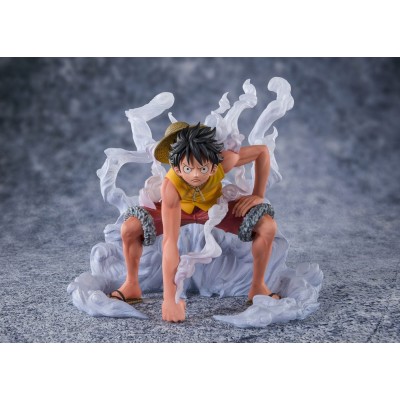BANDAI ONE PIECE ZERO MONKEY D. LUFFY SUMMIT BATTLE FIGUARTS ZERO PVC STATUE FIGURE