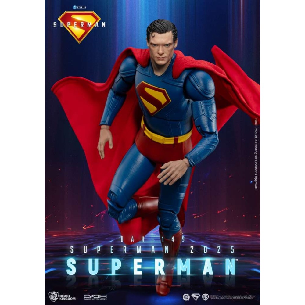 BEAST KINGDOM DC COMICS DAH-149 SUPERMAN 2025 MOVIE DYNAMIC ACTION HEROES ACTION FIGURE
