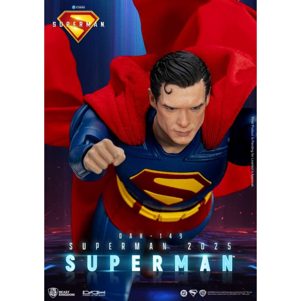 BEAST KINGDOM DC COMICS DAH-149 SUPERMAN 2025 MOVIE DYNAMIC ACTION HEROES ACTION FIGURE