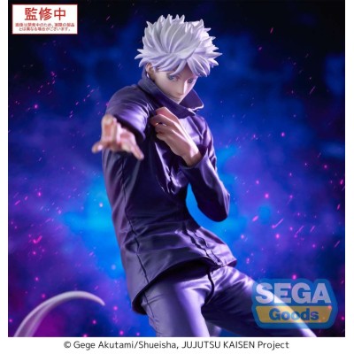 JUJUTSU KAISEN SATORU GOJO HOLLOW PURPLE LUMINASTA STATUA FIGURE SEGA GOODS
