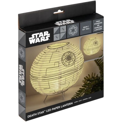 STAR WARS MORTE NERA LANTERNA DI CARTA A LED LAMPADA PALADONE PRODUCTS